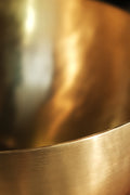 Longest vibration bowl. The golden tone does not come from any additional coating, but is the result of meticulous polishing on both the interior and exterior surfaces.